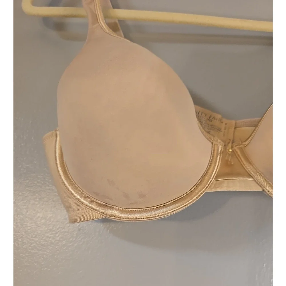 Vanity Fair‎ Body Caress Tan Full Coverage Underwire T-Shirt Bra Size 36D
